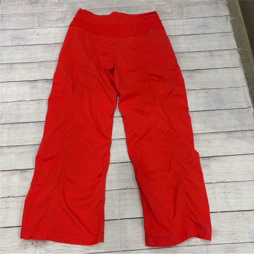 lululemon athletica Red Wide-Leg Athletic Pants - Picture 3 of 7